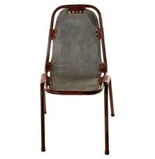 Laight Industrial Loft Denim Leather Dining Chairs Leather Dining Chairs Rustic Industrial Furniture Dining Chairs