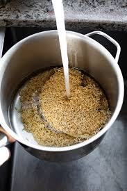 May 12, 2021 · once your rice is rinsed, add it to your rice cooker along with some water. How To Cook Brown Rice Stove Rice Cooker Sweet Peas And Saffron