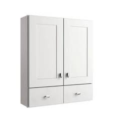 After i give fresh paint to my old white cabinets (they need to be painted anyway). Diamond Now Palencia White 25 In W X 29 In H X 8 25 In D White Bathroom Wall Cabinet In The Bathroom Wall Cabinets Department At Lowes Com