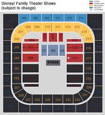 Bos Center Seating Charts By Event