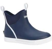 XtraTuf Men's 6in Ankle Deck Wheelhouse Boot - Navy