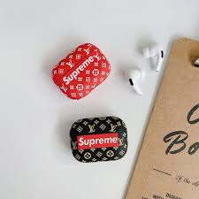 Supreme X Lv Airpods Pro In 2020 Airpods Pro Airpod Case Airpod Pro