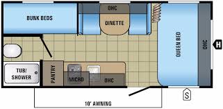 In the bathroom is a plastic toilet with foot flush, as well as a bathtub and shower combination which is great for families with small children. 2021 Jayco Jay Flight Slx 174bh Travel Trailer Reviews