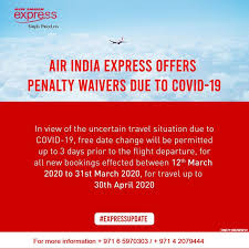 Only the incremental penalty fees incurred during the ecq/mecq period (mar 17 to may 31, 2020) will be waived. Coronavirus Uae Passengers Slam Indian Airline For Offering Fee Waiver For Fresh Bookings Transport Gulf News