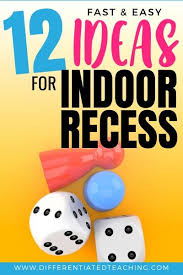 One of our easiest indoor recess games! Indoor Recess Games Activities For Every Learner In Your Classroom