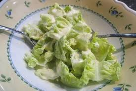 Sahnedressing Fur Kopfsalat Von Soko1 Chefkoch Rezept Salatdressing Rezepte Kopfsalat Essensrezepte