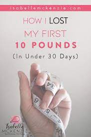 How I Lost My First 10 Pounds (In Under 30 Days) — Isabelle Mckenzie