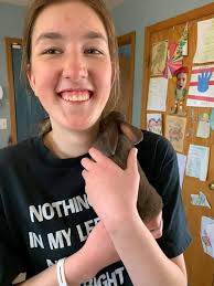 When it's your 1st 4-H year and you pick bunnies, why not? We grew by two  hops! Welcome to the farm CoCo and Layla. 😍