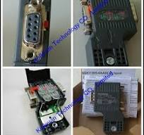 Cable Connector Wtyczk 9-pin DB9 PROFIBUS DP SIEMENS 1P 6ES7 972-0BB12-0X0  (PROFIBUS DP 6ES7 972-0BB12-0X0 Usb To Displayport
