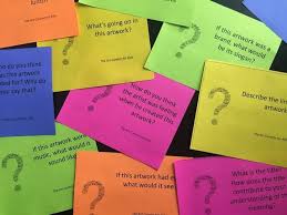 82 Questions To Ask About Art This Or That Questions Art Critique Art Classroom Management