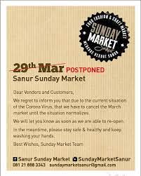 Sunday Market Sanur Home Facebook