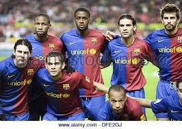 This page displays a detailed overview of the club's current squad. Spanische Liga 2008 09 29 November 2008 Sevilla Fc Vs Fc Barcelona Estadio Ramon Sanchez Pizjuan F C Barcelona Kader Stockfotografie Alamy