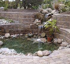 Long on either wall), but don't make it any deeper or the walls may bow. 95 Retaining Wall Ideas That Will Blow Your Mind Waterfalls Backyard Landscaping Retaining Walls Backyard Landscaping