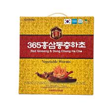 Nước Hồng Sâm Đông Trùng Hạ Thảo Hansusam Vegetable Worms Red Ginseng Dong  Chung Ha Cho – Nhân Sâm Vàng