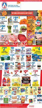 Associated Supermarket Weekly Circular November 9 15 2018 View The Latest Flyer And Weekly Circular Ad Supermarket Coupons Grocery Savings Digital Coupons