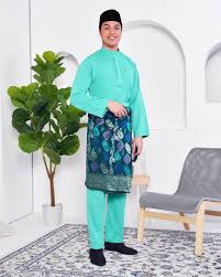 Maybe you would like to learn more about one of these? Baju Melayu Yusuf Slim Fit Fiji Green Muslimahclothing Com