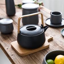 Get your ceramic japanese teapot today and save big! 2021 Zen Japanese Simplicity Ceramic Teapot Pottery Tea Pot Teapots Large Capacity Kettle Pacifier Bamboo Handle 1000ml From May8888 49 19 Dhgate Com