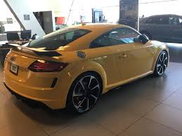 Image result for Vegas Yellow 2018 TTRS