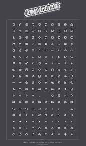 Compacticons By Tatosxl On Deviantart Minimalist Icons Icon Web App Design