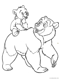 123 free brother bear sheets, pages and pictures from album disney for kids and familly, to color online or to print out. Brother Bear Coloring Pages Tv Film Brother Bear 4 Printable 2020 01518 Coloring4free Coloring4free Com