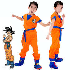 Details About Kids Boys Dragon Ball Z Goku Son Gokou Turtle Senru Costume Outfits Cosplay