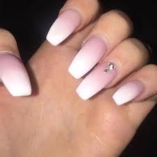 The bio seaweed gel system features a skim coat pink and white ombre gel nails, leading layer, shade and also strengthener done in a solitary container. Pink And White Ombre Nail