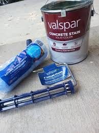 Solid Color Concrete Stain Valspar