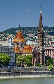 Boedapest is de meest romantische stad die ik ooit heb gezien. Boedapest Calvinistische Kerk Hongarije Stockfoto S Freeimages Com