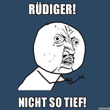 This is rudiger by ramelli on vimeo, the home for high quality videos and the people who love them. Nicht So Tief Rudiger By Zonex Xonez