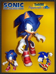 Sonic Adventure 2 Sonic The Hedgehog Free Papercraft Download Sonic Sonic The Hedgehog Sonic Adventure 2