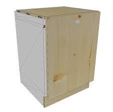 Dont 1,43 € de frais. Meuble Lave Vaisselle 1 Porte En Bois Massif Le Bois D Antan