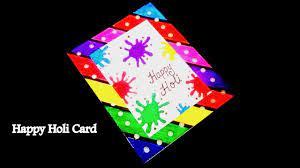 Our card template library includes layouts for thank you cards, holiday cards, christmas cards, valentine's cards and more. Happy Holi Card Holi Card Making Handmade Cards For Holi Tutorial Youtube