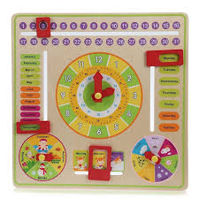 Creative Cognitive Training Clock Toy Diy 3d Kids Multifunctional Training Clock Calendar Board Math Toys Math Toys Educational Board Early Learning