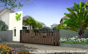 Perhitungan jasa arsitek berdasarkan ukuran. Contoh Gapura Gerbang Rumah Pagar Rumah Cute766