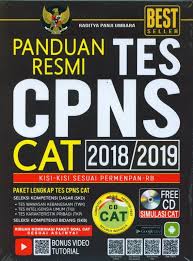 Buku Panduan Resmi Tes Cpns Cat 2018 2019 Bukukita