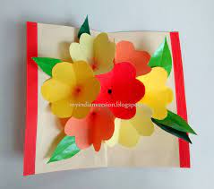 Pop Up Flower Cards Diy Pop Up Cards Pop Up Cards