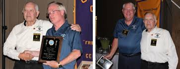 Greg Griffin awarded Optimist of the Year, Bob Lawson receives Newcomer of  the Year–Sept. 27th, 2016
