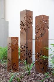 Location Shots Videos Metal Garden Art Backyard Lighting Garden Art