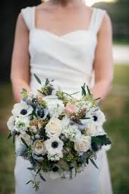 Blue and white wedding bouquet ideas. How To Incorporate Something Blue In Your Bouquet