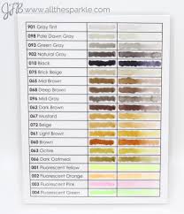 Zig Clean Color Real Brush Swatch Card Download And A