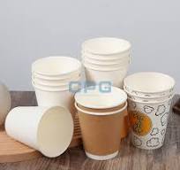 OEM High Quality Kraft PE Coated Coffee Tea Drinks ...