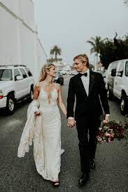 Moody Black Tie Wedding With Deconstructed Florals Ruffled Black Tie Wedding Black Tie Wedding Decor Black Wedding Dresses