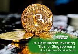 Otherwise, you may be tempted to sell at the first sign of trouble. Top 20 Bitcoin Investing Tips For Singaporeans 2020 Update