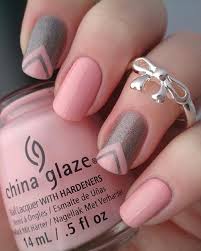 We've just made your life just that much paint the middle and pinky fingernail with the light gray nail polish. Gray And White Nail Designs Nail And Manicure Trends