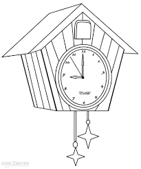 Clock Coloring Page Clock Coloring Pages Coloring Pages Inspirational