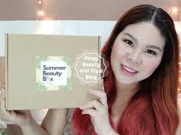 Pinay Beauty and Style: THE STYLE QUARTER Summer Beauty Box Unboxing plus  Sneak Peek of TSQRosyBeautyBox!
