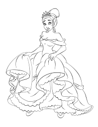 You can also create your own princess and the frog coloring book. Free Printable Princess Tiana Coloring Pages For Kids