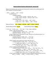 Learn tier practice sheet balancing redox reactions download from balancing redox reactions worksheet, source:sheetkids.biz. Balancing Redox Reactions Worksheet 2 Answer Key Google Docs Pdf Balancing Redox Reactions Worksheet 2 Answer Key Balance The Following Redox Course Hero