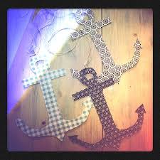 Ancre Marine En Tissu A Suspendre La Croisiere S Amuse Theme De La Mer Deco Bord De Mer