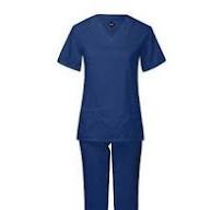 Men Workwear Medical Nursing Doctor Uniform Scrub Set Uniform Shirt & Pants  | eBay